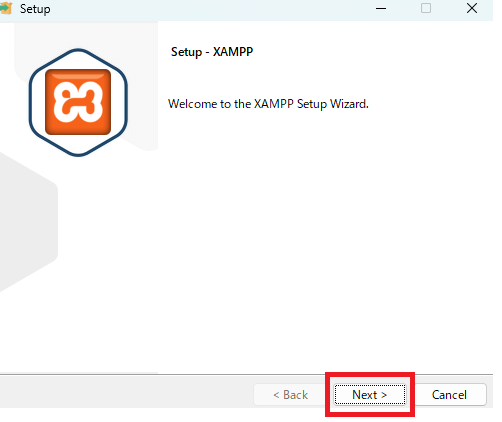 XAMPPインストールセットアップ